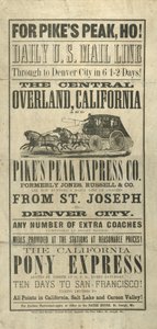 Plakat für Trans-Amerikanische Reisen und Reiserouten