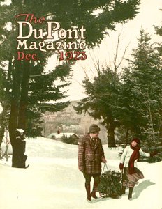 Weihnachtsbaum, Titelseite des DuPont Magazins, Dezember 1923