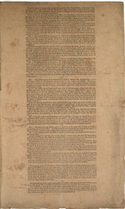 Verfassung, erster Druck, gedruckt von Dunlap & Claypoole, 17.-19. September 1787 von American School