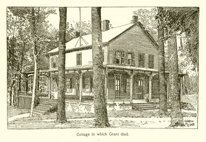 Hütte, in der Grant starb von American School