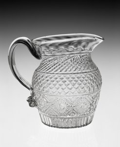 Sahnekrug, ca. 1820-1840 von American School