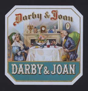 Darby und Joan, Zigarrenetikett von American School
