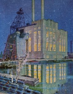 Elektrizitätswerk von American School