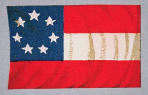 Flagge der Konföderierten Staaten von Amerika von American School