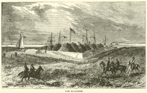 Fort McAllister, November 1864 von American School
