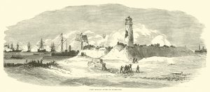 Fort Morgan nach seiner Kapitulation, August 1864