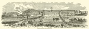 Franklins Großdivision überquert den Rappahannock, Dezember 1862 von American School