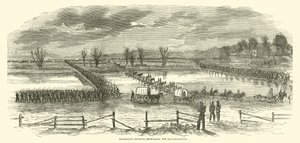 Franklins Division überquert den Rappahannock erneut, Dezember 1862 von American School