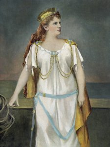 Frau Katherine Klafsky als Isolde, veröffentlicht von D. Appleton & Co., New York, gedruckt von Goupil, 1893 von American School