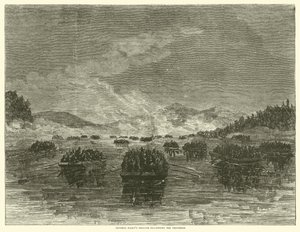 General Hazens Brigade fährt den Tennessee hinunter, Oktober 1863 von American School