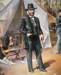 General Ulysses Simpson Grant (Farblithografie)