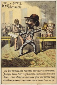 Herr mit Tabak in der Hand von American School