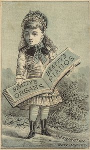 Mädchen mit Buch von American School