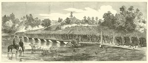 Hanover Fähre, Überquerung des Pamunkey, Juni 1864 von American School