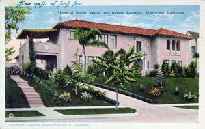 Haus von Buster Keaton und Natalie Talmadge in Hollywood, 1930 von American School