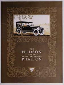 Hudson Super-Six Siebensitzer Phaeton, 1923