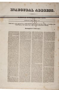 Antrittsrede von John Quincy Adams, 4. März 1825