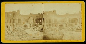 Innenansicht von Fort Sumter von American School