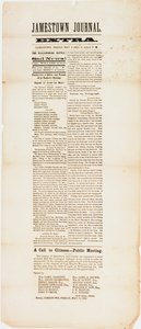 Jamestown Journal Extra, 9. Mai 1862 von American School