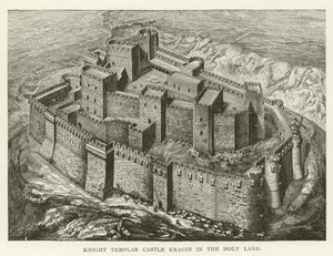Burg der Tempelritter in Kragin im Heiligen Land von American School