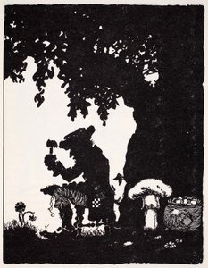 Leprechaun, aus Der Weltführer zu Gnomen, Feen, Elfen und anderen kleinen Leuten von Thomas Keightley (1789-1872) veröffentlicht 1880