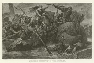 Plünderungsexpedition der Nordmänner von American School