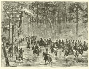 Marsch durch die Sümpfe, Januar 1865