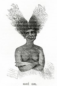 Mädchen auf einem Pferd, Illustration aus Appletons Journal, 4. Mai 1872 von American School