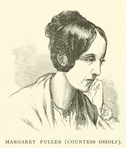 Margaret Fuller, Gräfin Ossoli, amerikanische Journalistin und Frauenrechtlerin (Gravur) von American School