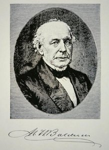 Matthias William Baldwin (1795-1866) Gründer der Baldwin Locomotive Works im Jahr 1831 von American School