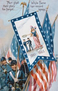 Postkarte zum Memorial Day, ca. 1900