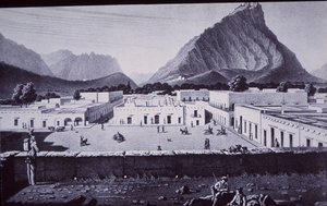 Mexikanisch-Amerikanischer Krieg (1846-48), Monterrey, erobert von General Zachary Taylor