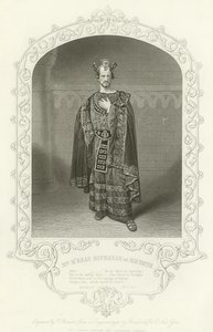 Mr. MKean Buchanan als Macbeth, Akt III, Szene i von American School