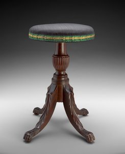 Musikhocker, ca. 1810-15