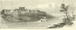 Nashville vom gegenüberliegenden Ufer des Cumberland, Dezember 1864 von American School