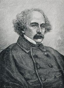 Nathaniel Hawthorne (1804-1864) amerikanischer Autor von American School