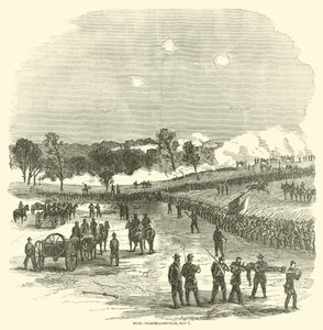 In der Nähe von Chancellorsville, 1. Mai, Mai 1863 von American School