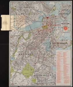 Offizielle Karte von Boston