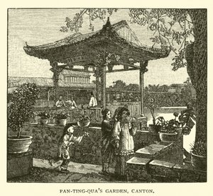 Pan-ting-Quas Garten, Kanton