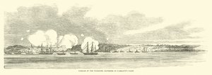 Durchfahrt der Vicksburg-Batterien durch Farraguts Flotte, Juni 1862 von American School