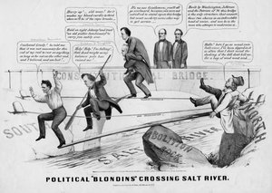 Politische Blondins überqueren den Salt River
