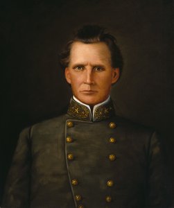 Porträt von Brigadegeneral Joseph Lewis Hogg, ca. 1860 von American School