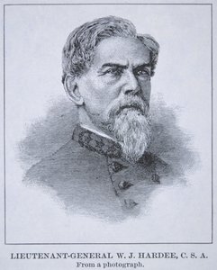 Porträt von Generalleutnant W.J. Hardee (1815-73)