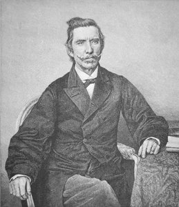Porträt von Konteradmiral Semmes (1809-77), Kapitän des konföderierten Räuberschiffs Alabama von American School