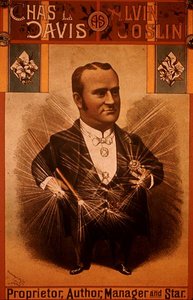 Plakat zur Werbung für Chas L. Davis als Alvin Joslin von American School