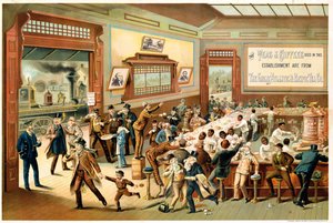 Plakatwerbung für Great Atlantic & Pacific Tea Co., 1886
