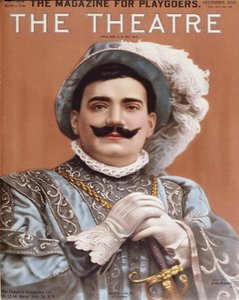 Poster mit Enrico Caruso (1873-1921) als Rigoletto, 1912