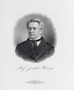 Professor Joseph Henry (1797-1878) aus einem Frontispiz zu A Memorial of Joseph Henry, Washington, 1880