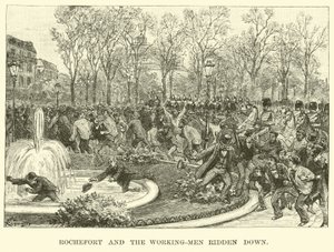 Rochefort und die Arbeiter niedergeritten von American School