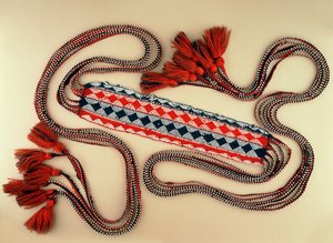 Schärpe, um 1820er Jahre von American School